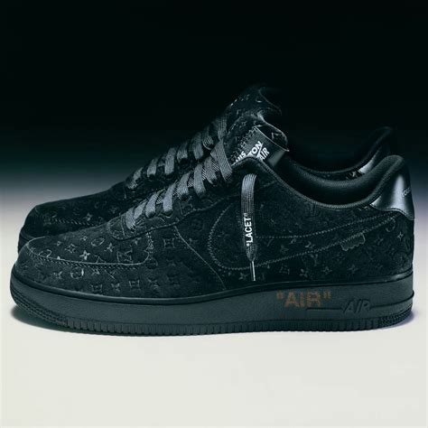 lv air force 1 black|louis vuitton af1.